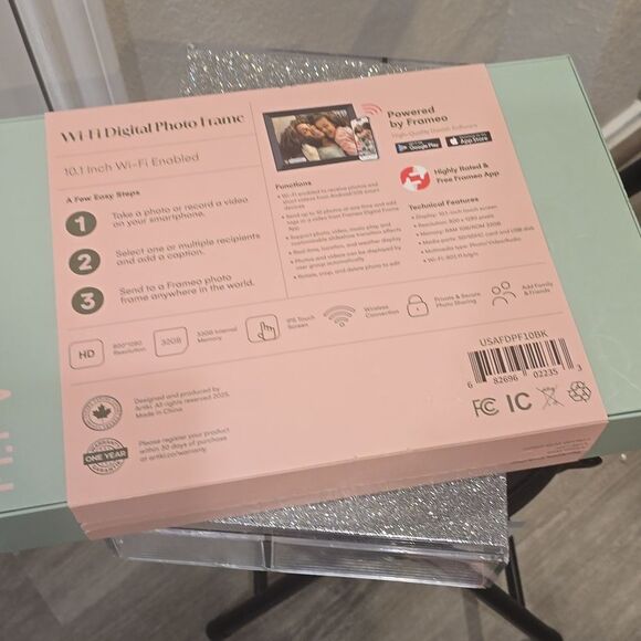 Artikl Frameo Classic WiFi Enabled Digital Photo Frame 10.1'' -Black - Picture 13 of 15